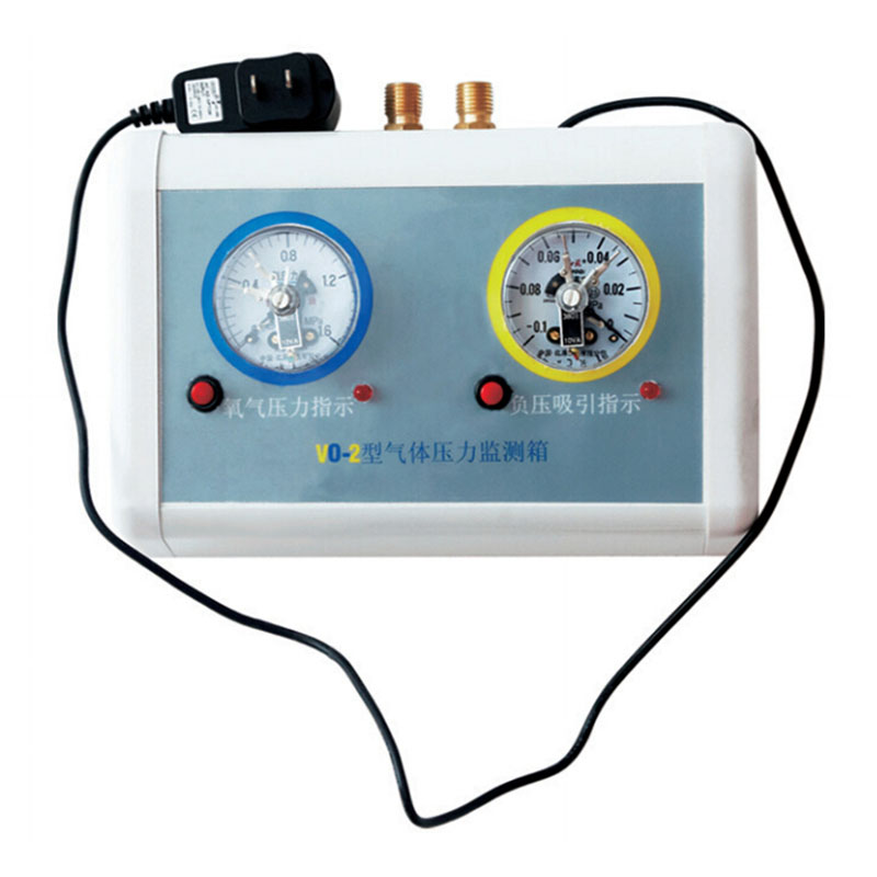 Nursing station pressure alarm monitoring box